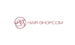 This is a logo of a store Hair-shop