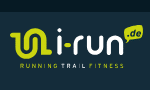 A logo of store i-run